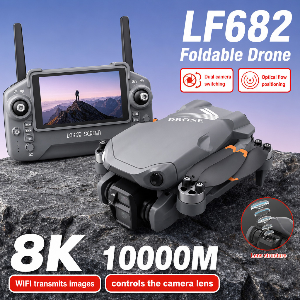 Drone Remote Controller Lanyard - Zdjęcia lotnicze z drona LF682, 8K