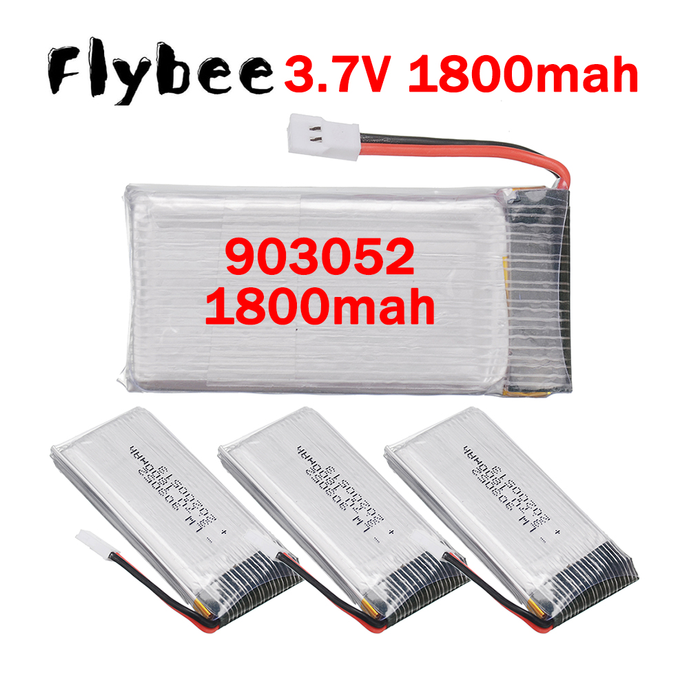 Drone Battery Charger - Ładowarka 5w1 903052 3.7V 1800mAh Baterie