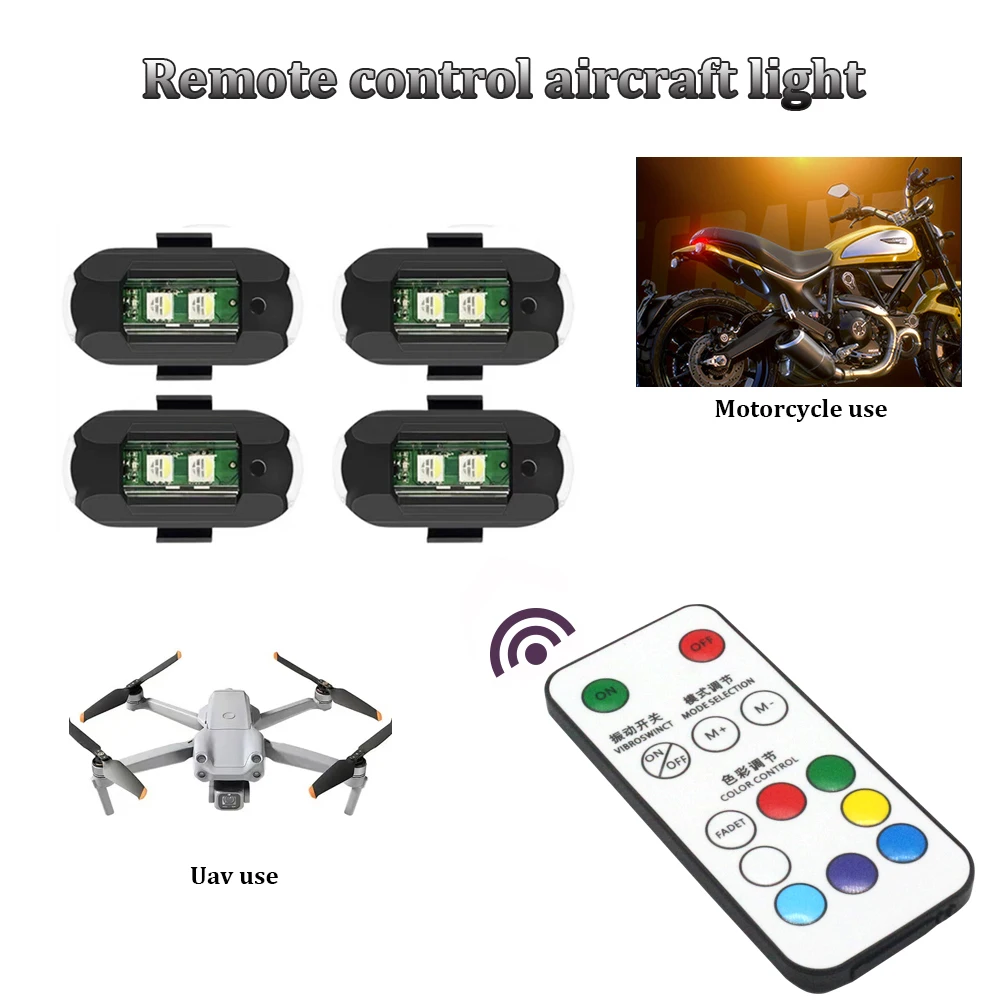 1 szt. Zdalnie sterowany lampk – Drone Strobe Light recenzja i cena