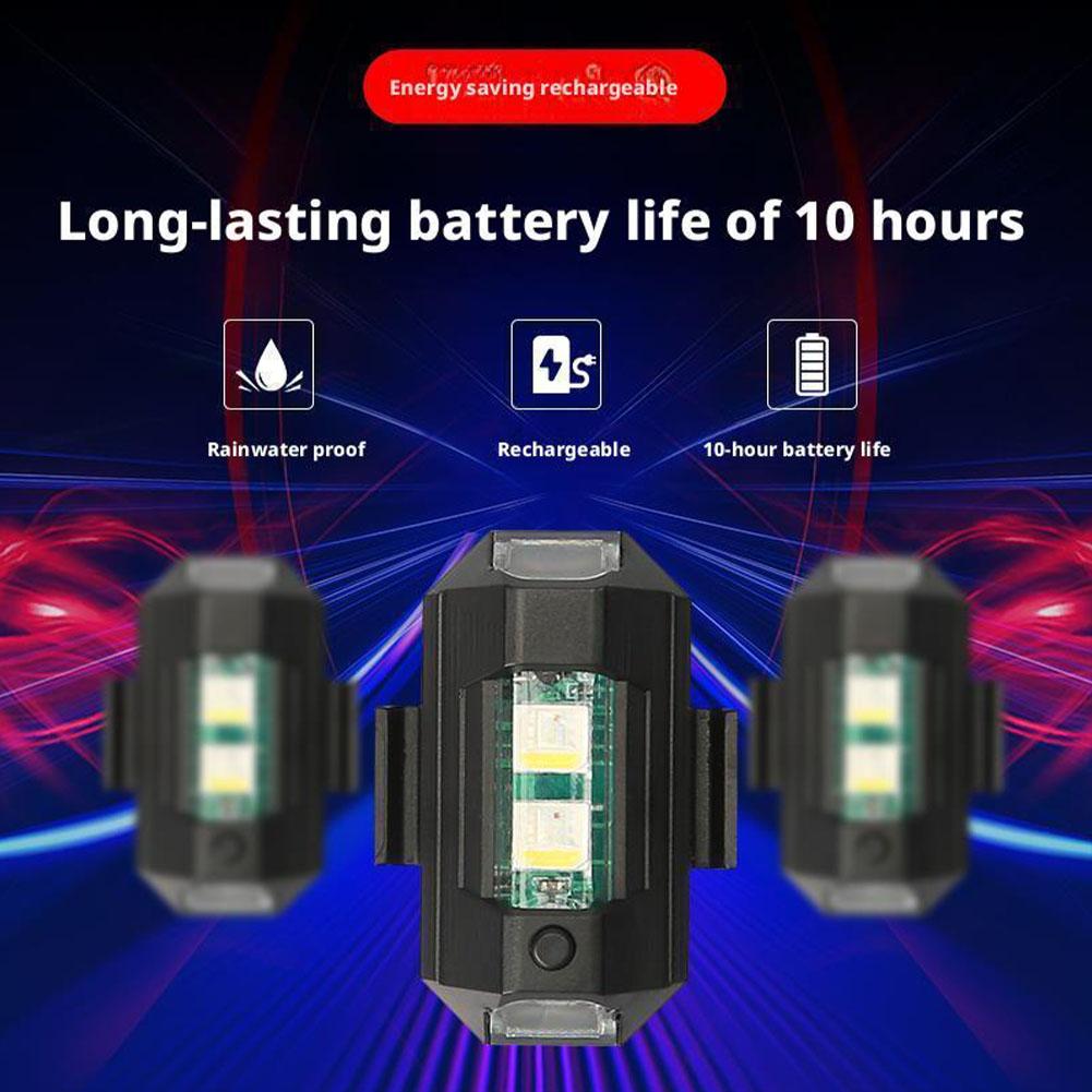 2 SZT. Mini Lampki Stroboskopo – Drone Strobe Light recenzja i cena