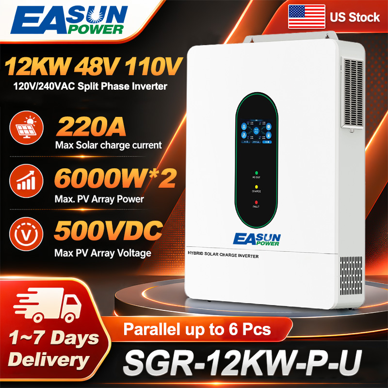 EASUN US 12KW 12000W Inwerter  – Drone Solar Charger recenzja i cena